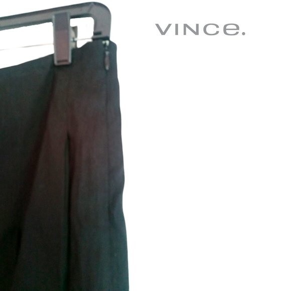VINCE NEW Preppy Center Pleat Pockets Linen Mini Skirt 10 - Picture 4 of 12